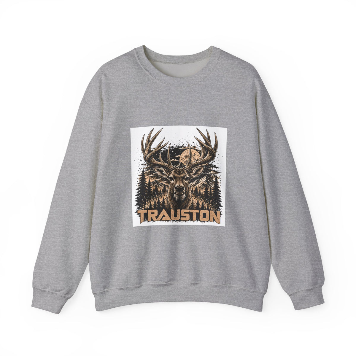 TRAUSTON | Deer Forest Crewneck Sweatshirt