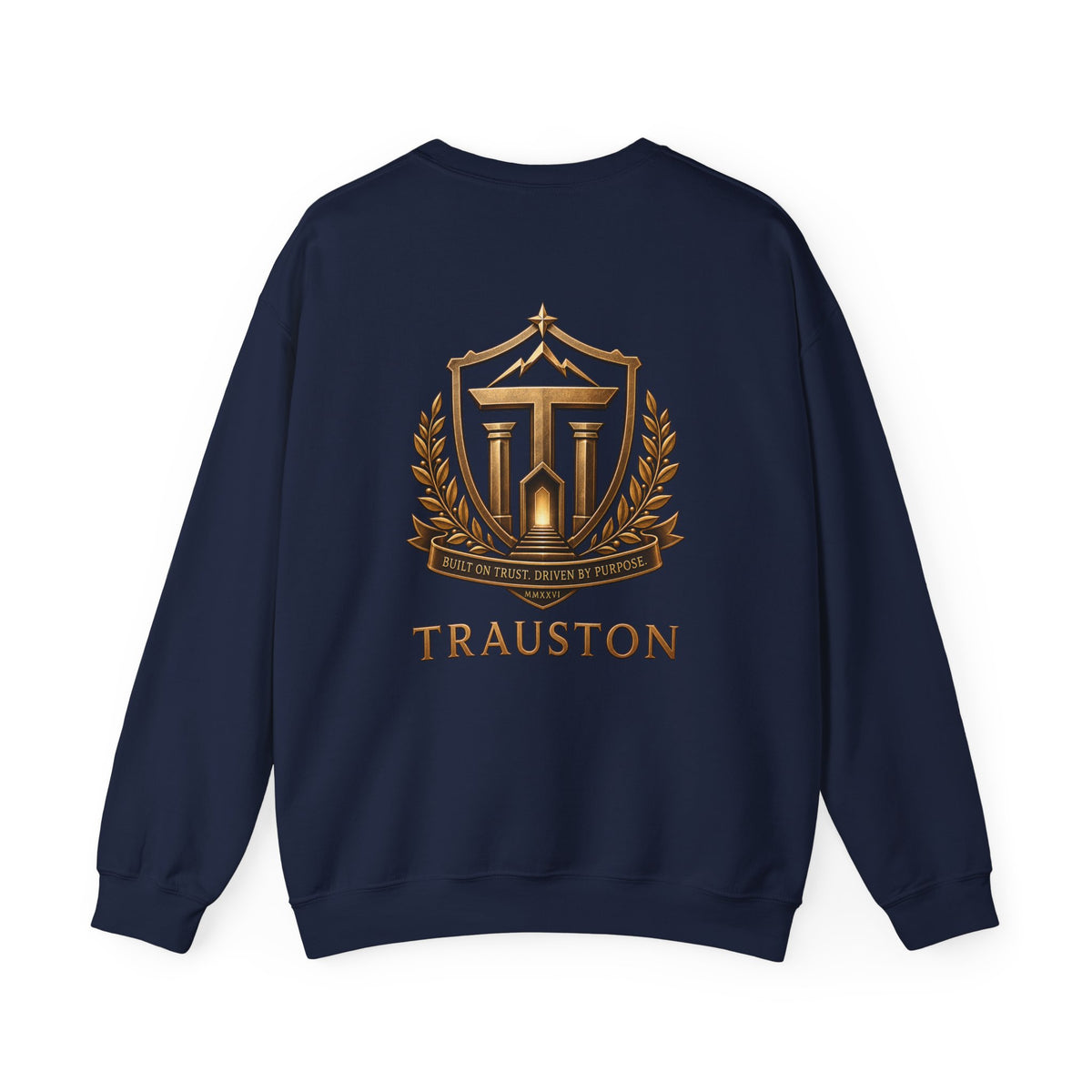 TRAUSTON | Founders Crest Crewneck Sweatshirt