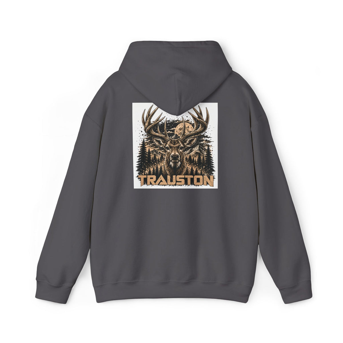 Deer Forest Back-Print Hoodie