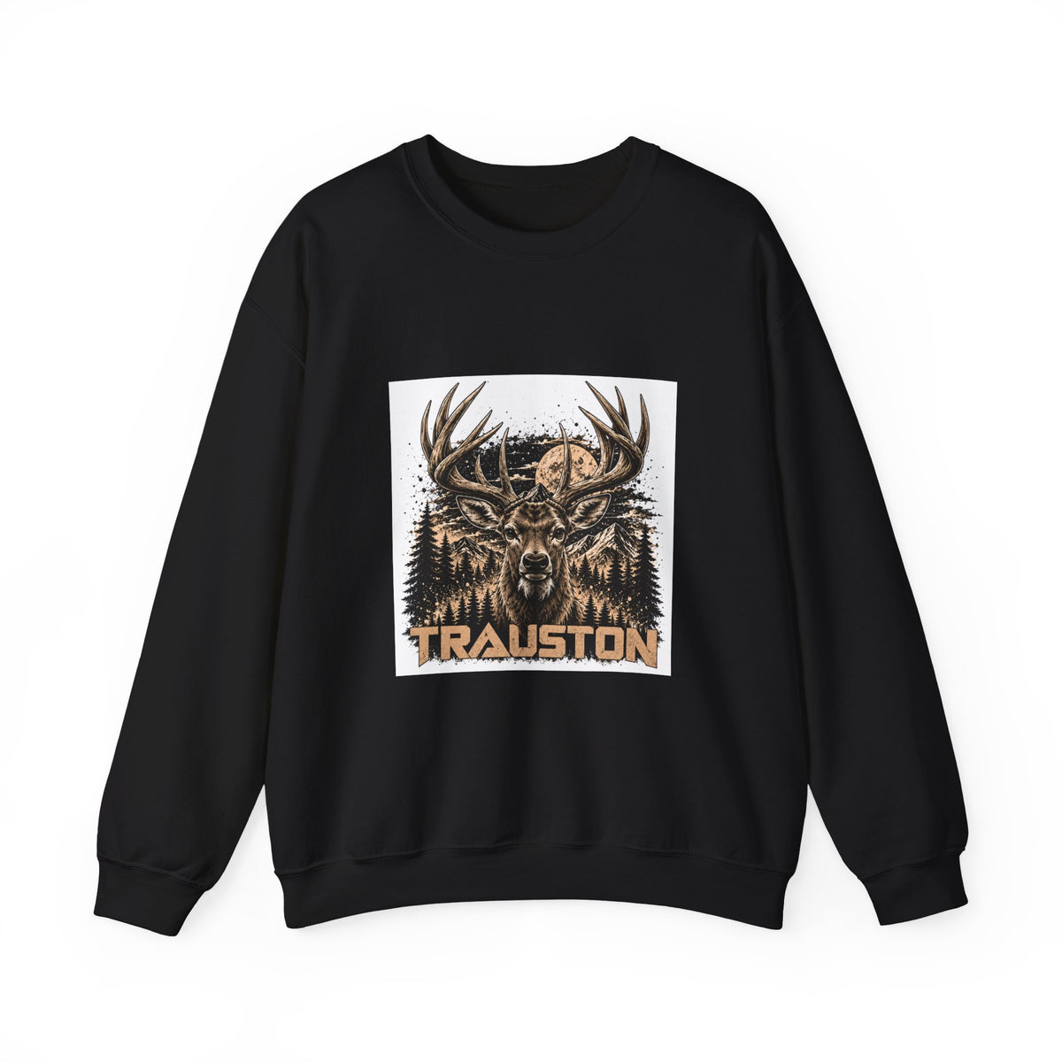 TRAUSTON | Deer Forest Crewneck Sweatshirt