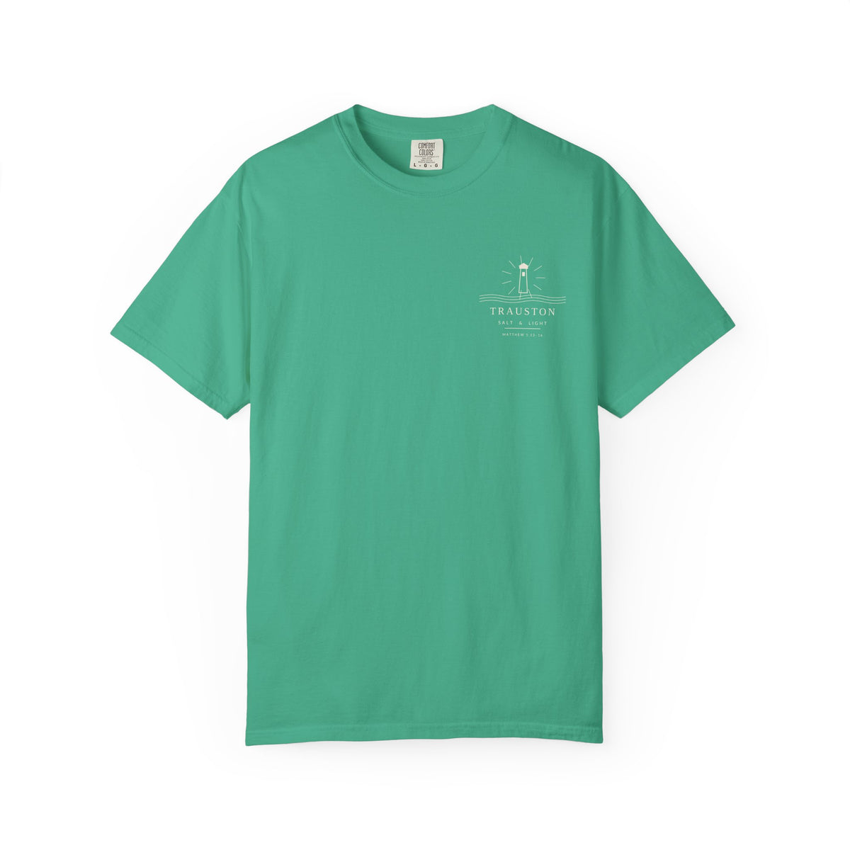 Salt and Light Garment-Dyed Tee — Light Graphic