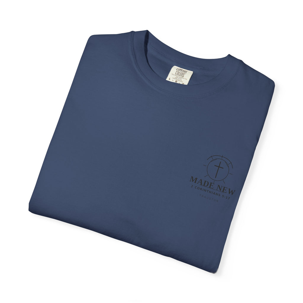 Made New Garment-Dyed Tee — Dark Graphic