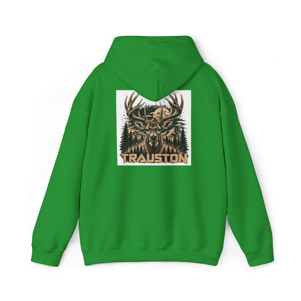 TRAUSTON | Deer Forest Back-Print Hoodie
