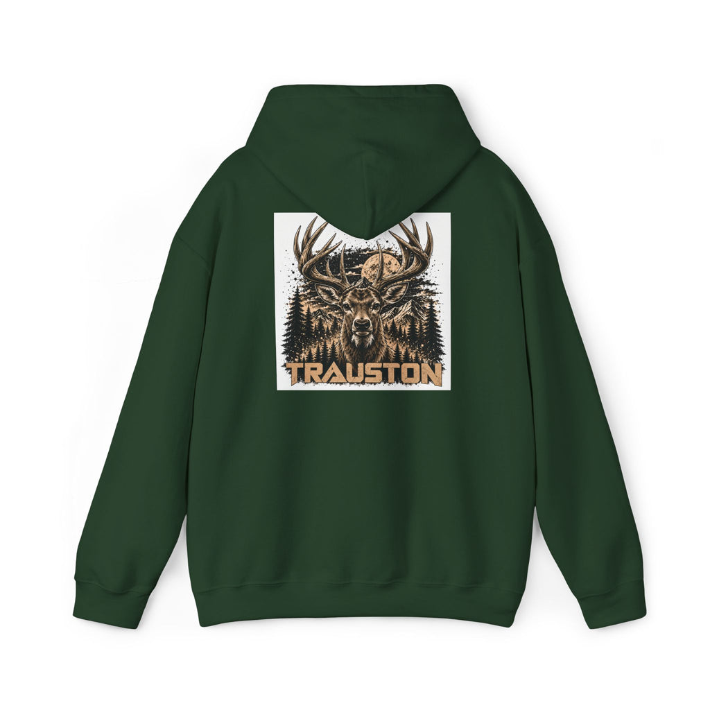 TRAUSTON | Deer Forest Back-Print Hoodie
