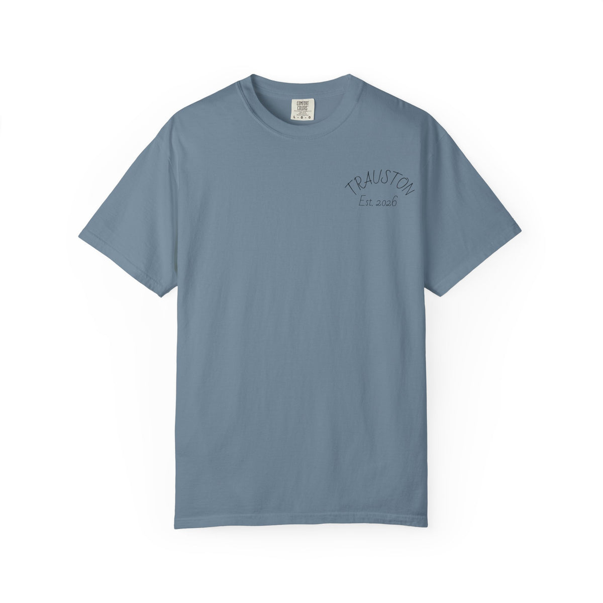 TRAUSTON | Est. 2026 & Wordmark Garment-Dyed Tee