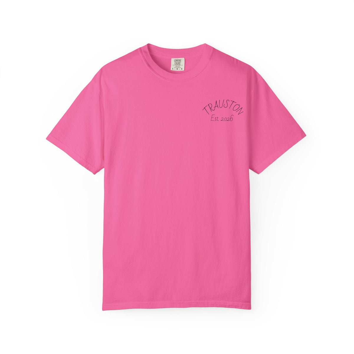 TRAUSTON | Est. 2026 & Wordmark Garment-Dyed Tee