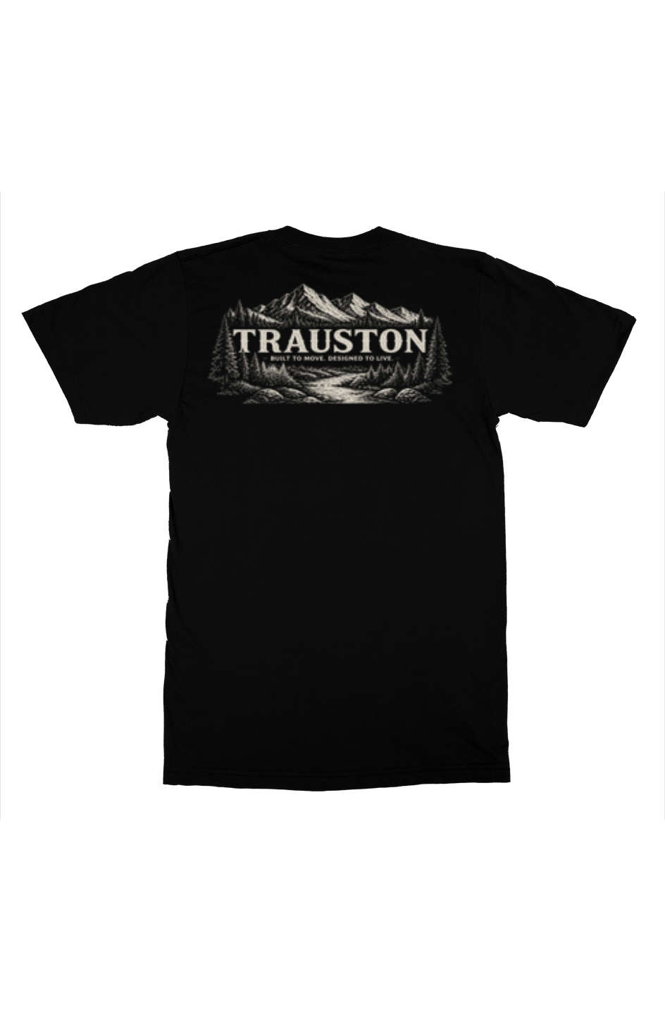 TRAUSTON Mountain Crest Tee — Black — product image 2