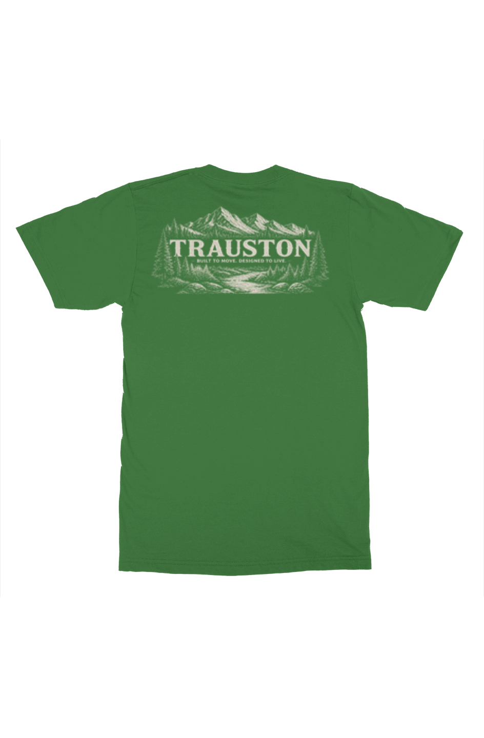 TRAUSTON Mountain Crest Tee — Irish Green — product image 2