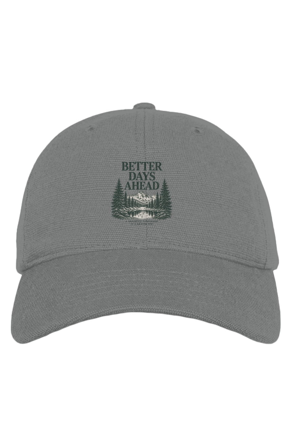 TRAUSTON Better Days Ahead Washed Hemp Cap — product image 1