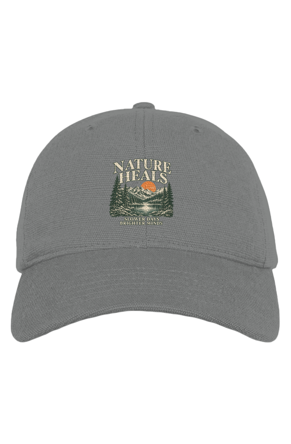 TRAUSTON Nature Heals Washed Hemp Cap — product image 3