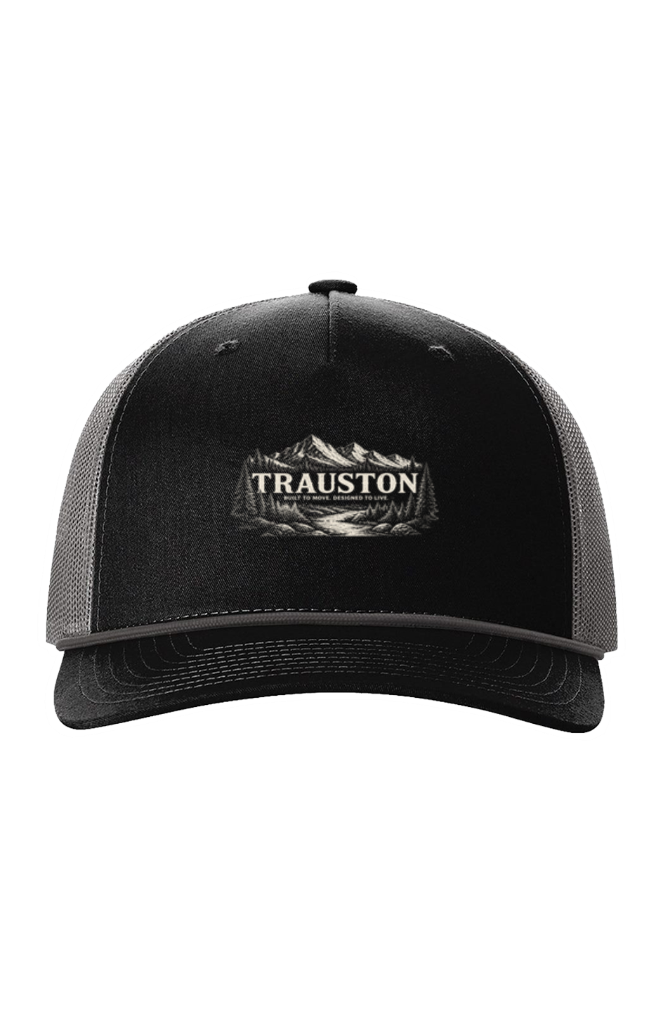 TRAUSTON Alpine Crest Rope Trucker — White Graphic — product image 1