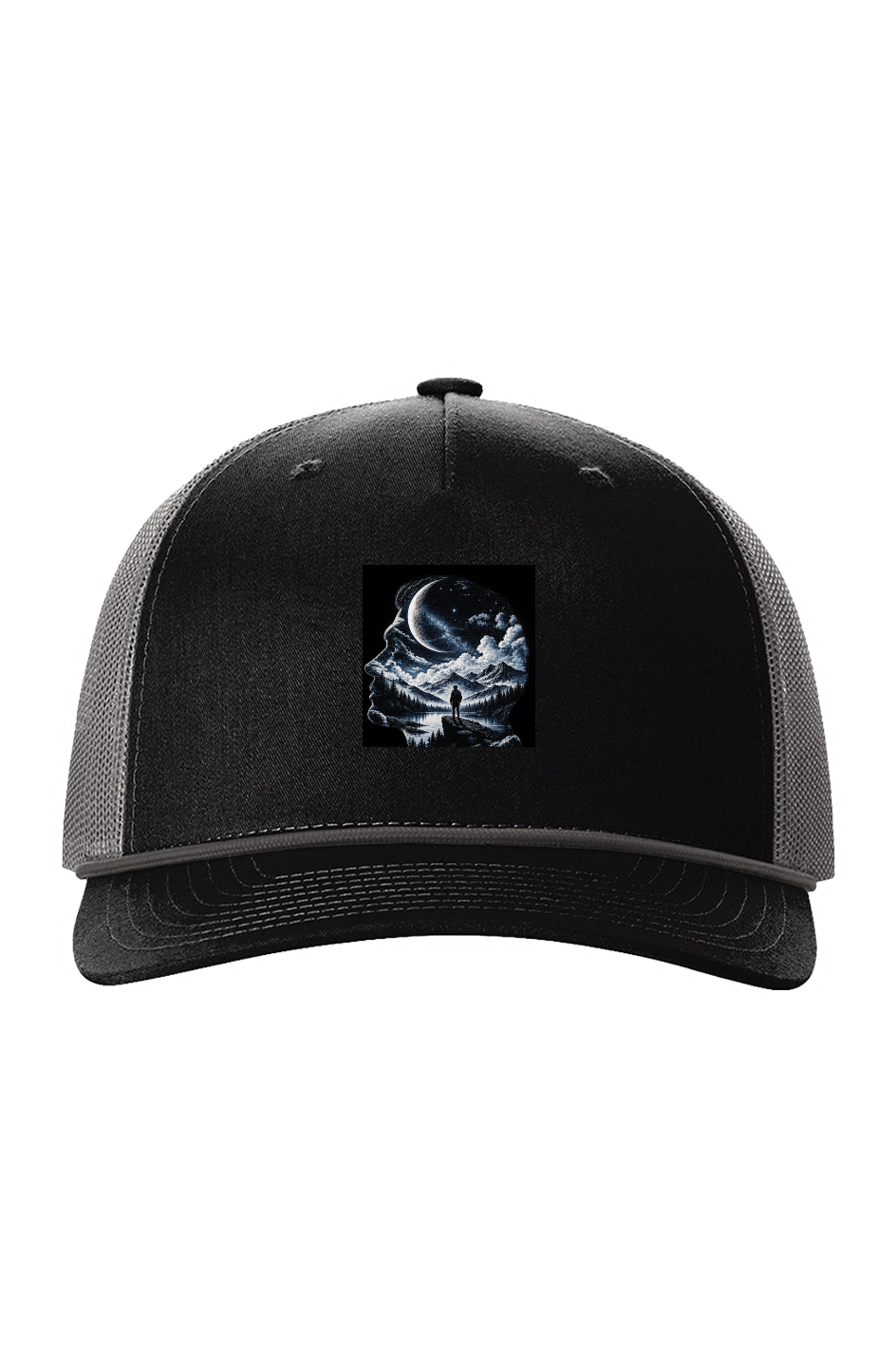 TRAUSTON Moonlit Summit Rope Trucker — Dark — product image 1