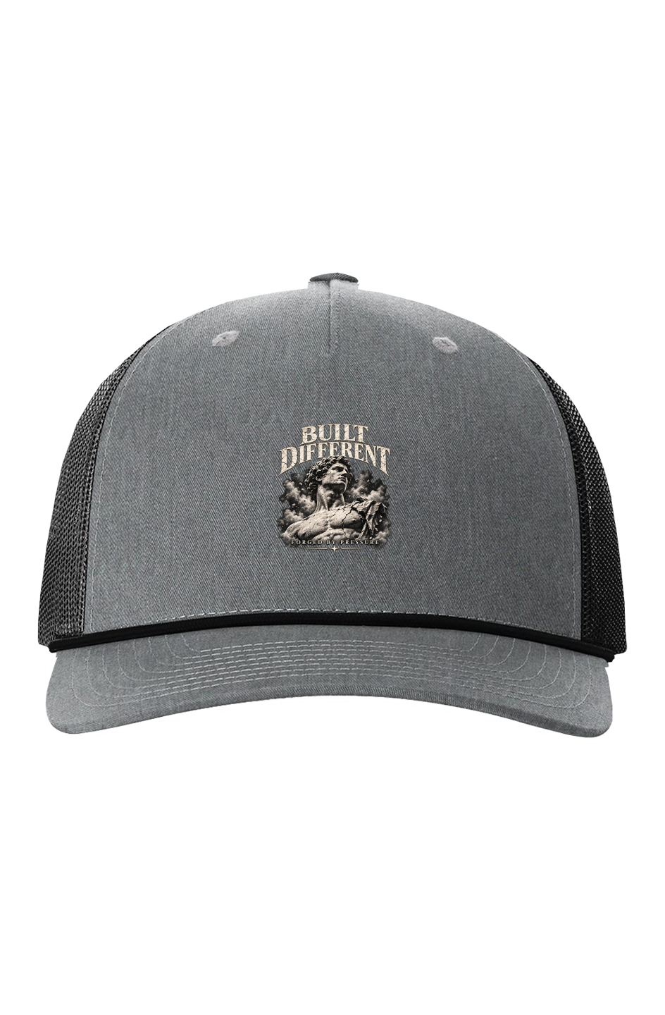 TRAUSTON Built Different Rope Trucker — Sand Graphic — product image 1