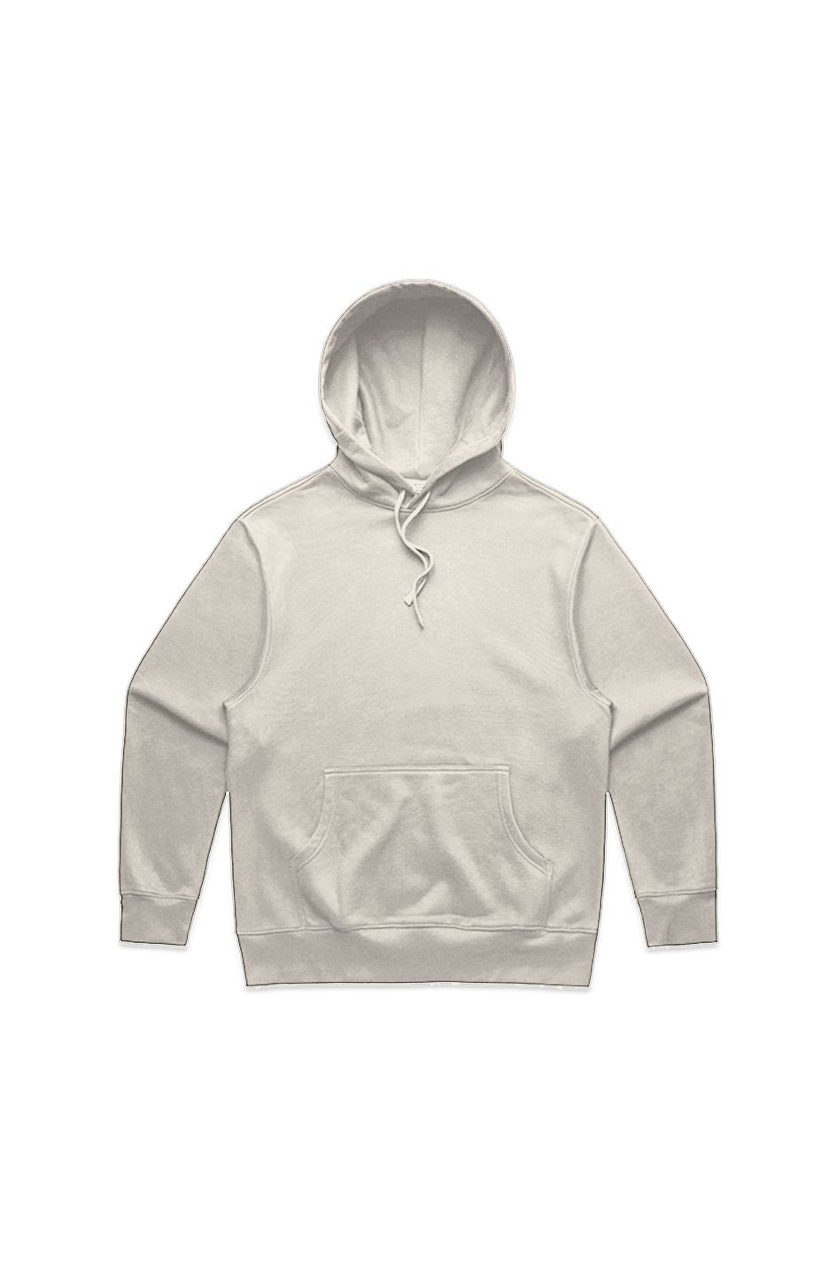 TRAUSTON Signature Heavyweight Hoodie — Light Neutrals — product image 3
