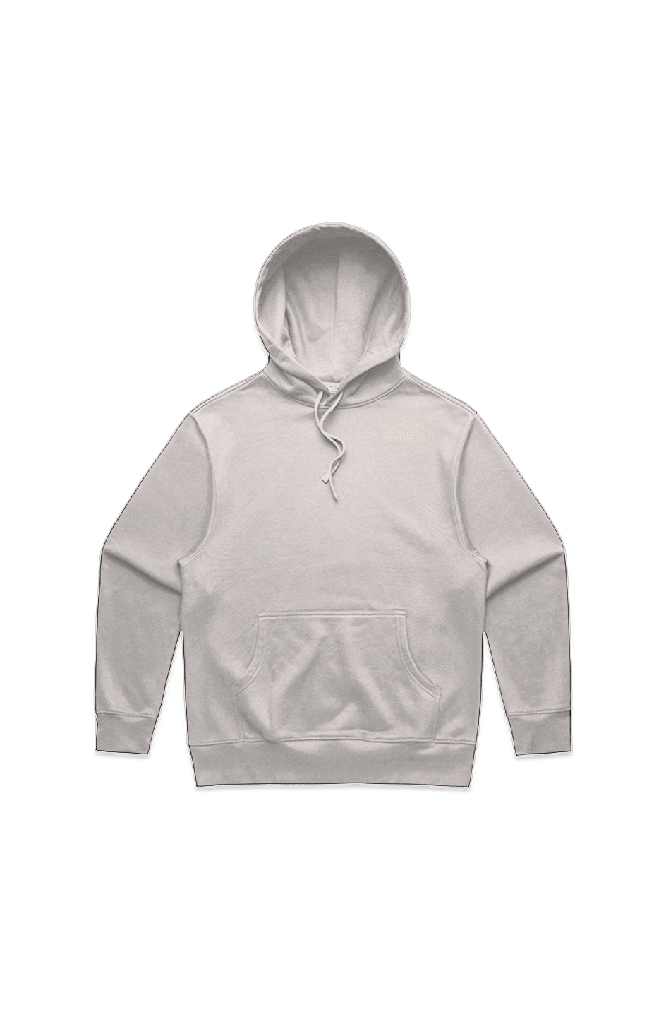 TRAUSTON Signature Heavyweight Hoodie — Light Neutrals — product image 1
