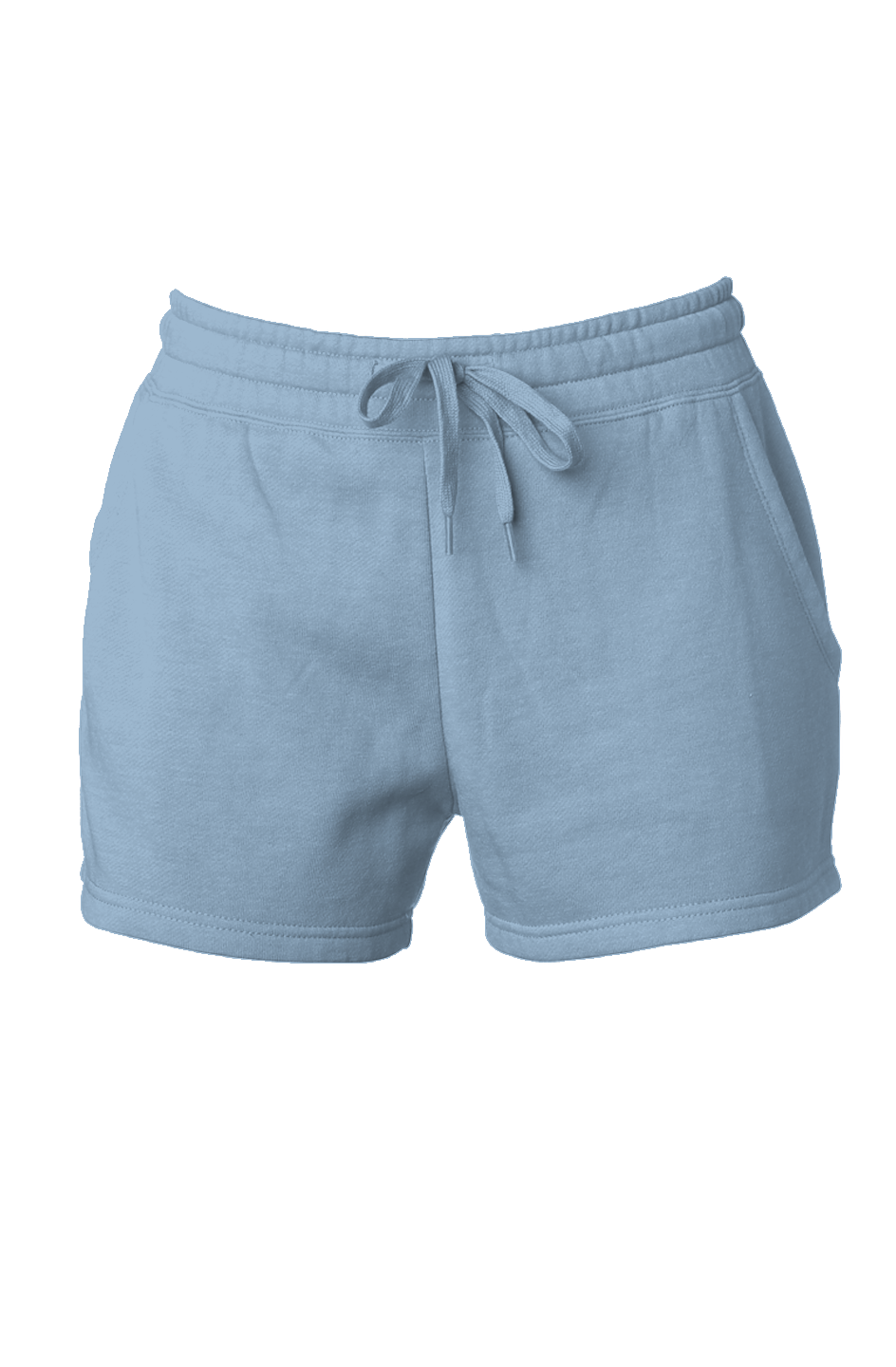 TRAUSTON Wave-Wash Lounge Shorts — Blue, Sage & Black — product image 1