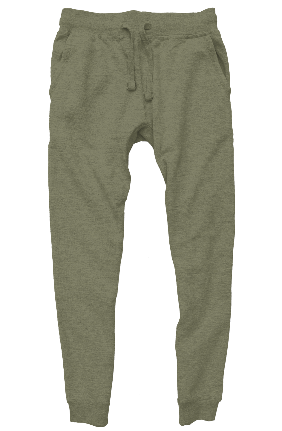 TRAUSTON Essential Fleece Joggers — Military Green — product image 1