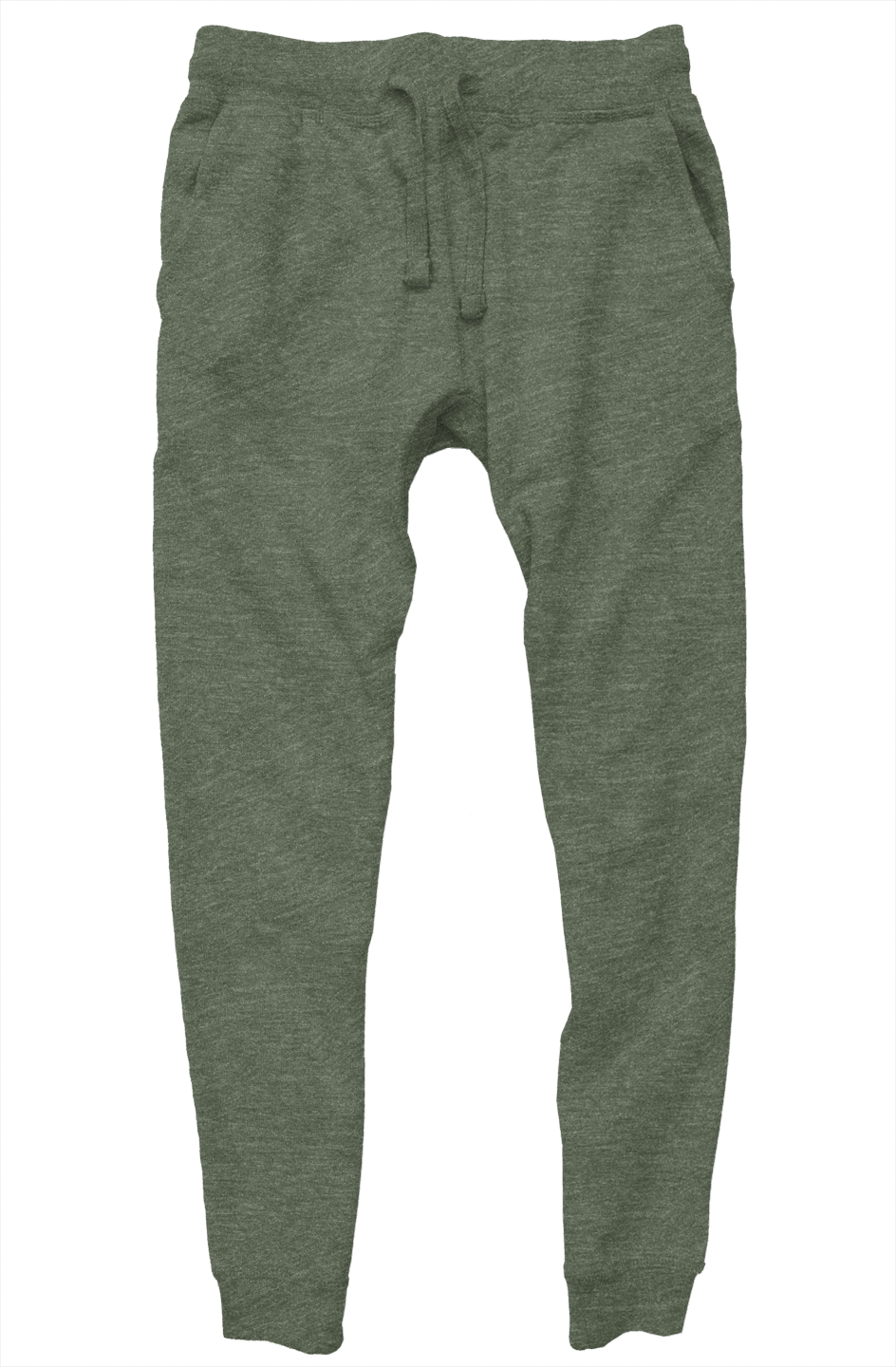 TRAUSTON Essential Fleece Joggers — Military Green — product image 2