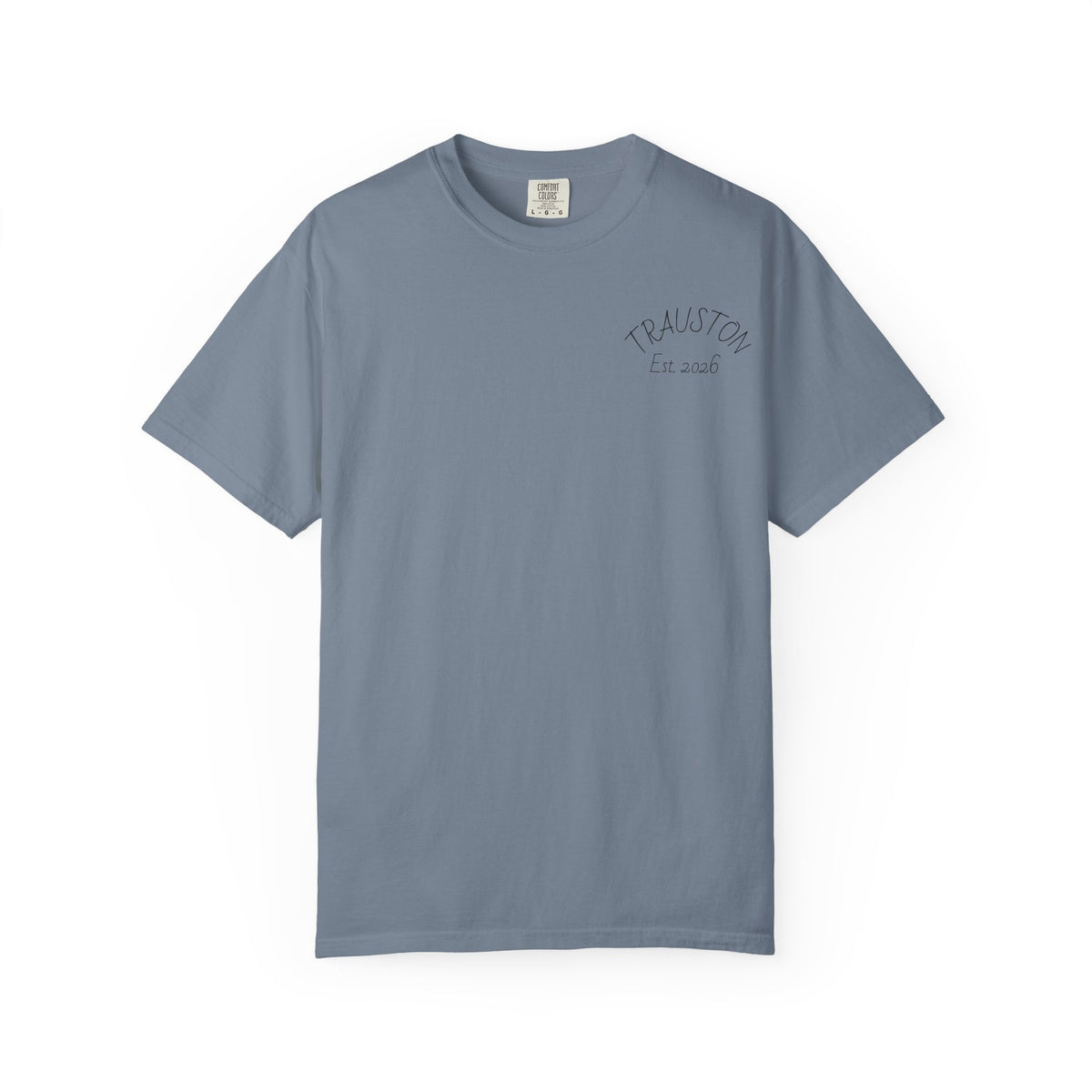 TRAUSTON | Est. 2026 & Wordmark Garment-Dyed Tee