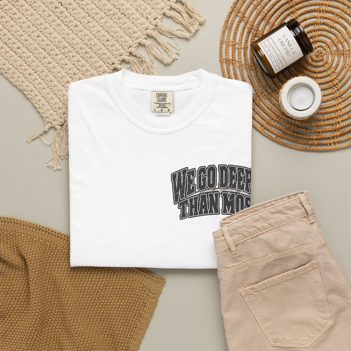 TRAUSTON | We Go Deeper Than Most Drilling Tee
