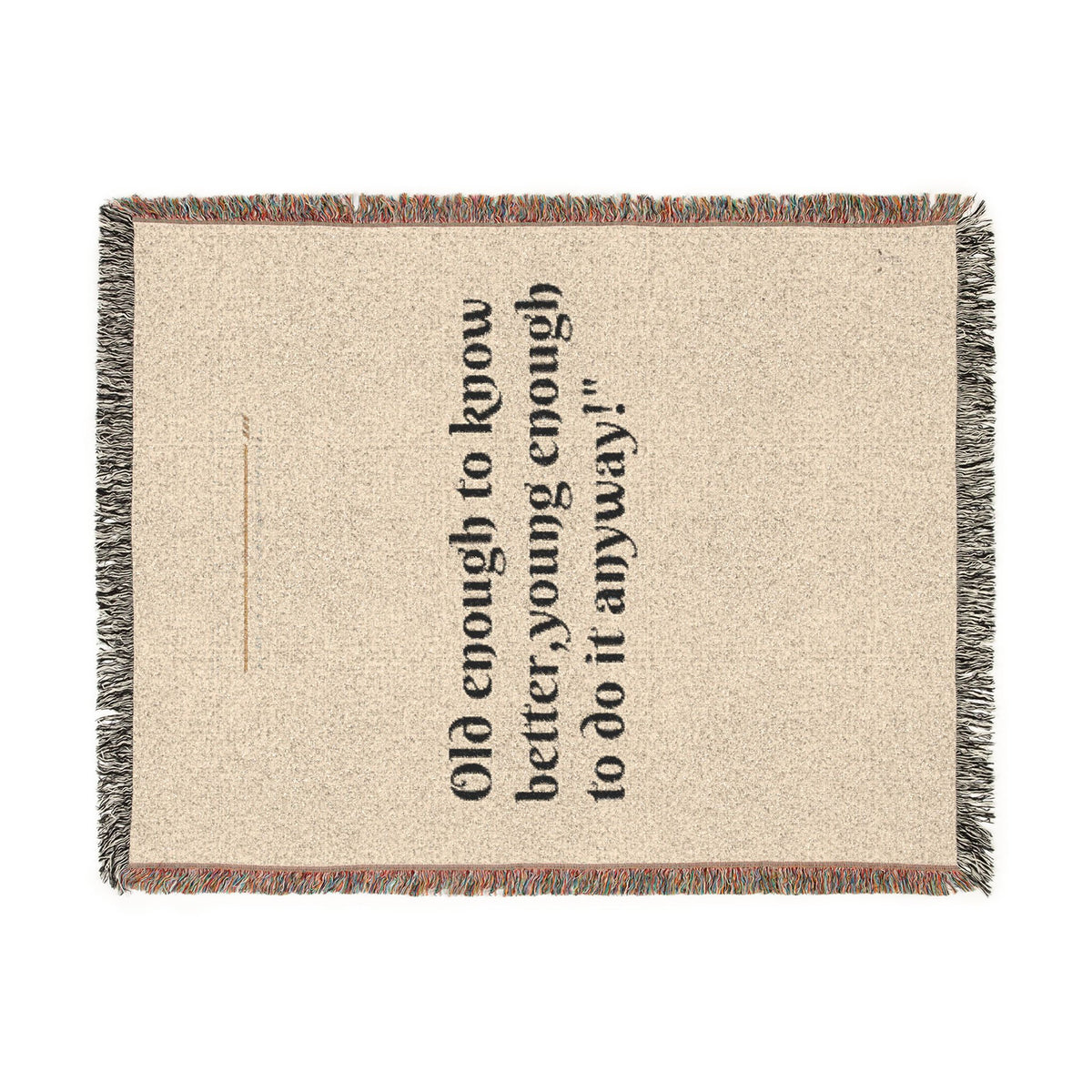 Product image of TRAUSTON| Old Enough Woven Blanket by TRAUSTON