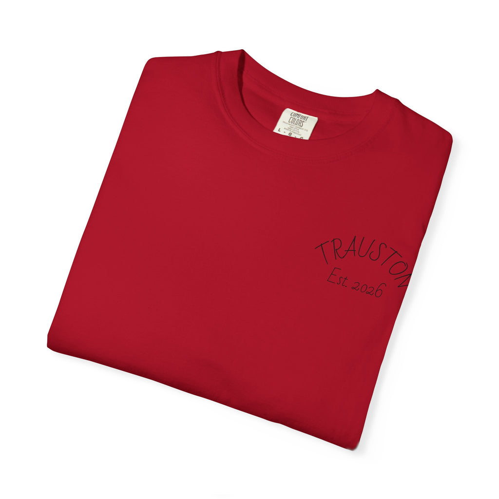 Est. 2026 & Wordmark Garment-Dyed Tee