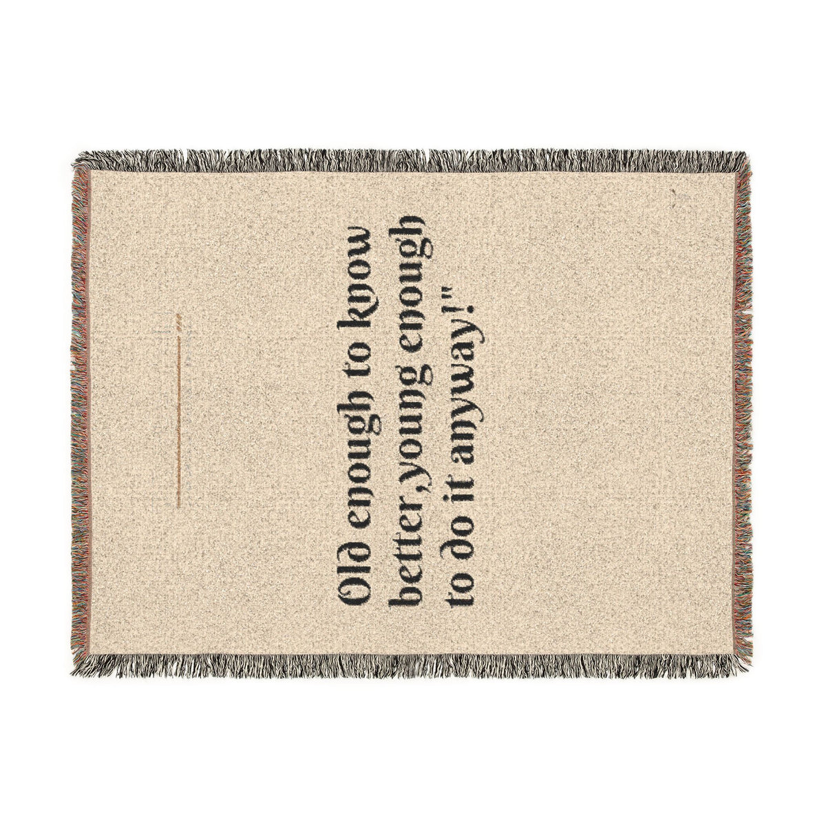 TRAUSTON | Old Enough Woven Blanket