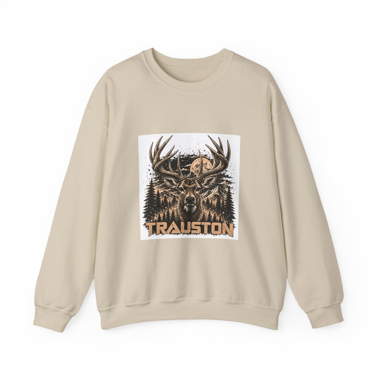 TRAUSTON | Deer Forest Crewneck Sweatshirt