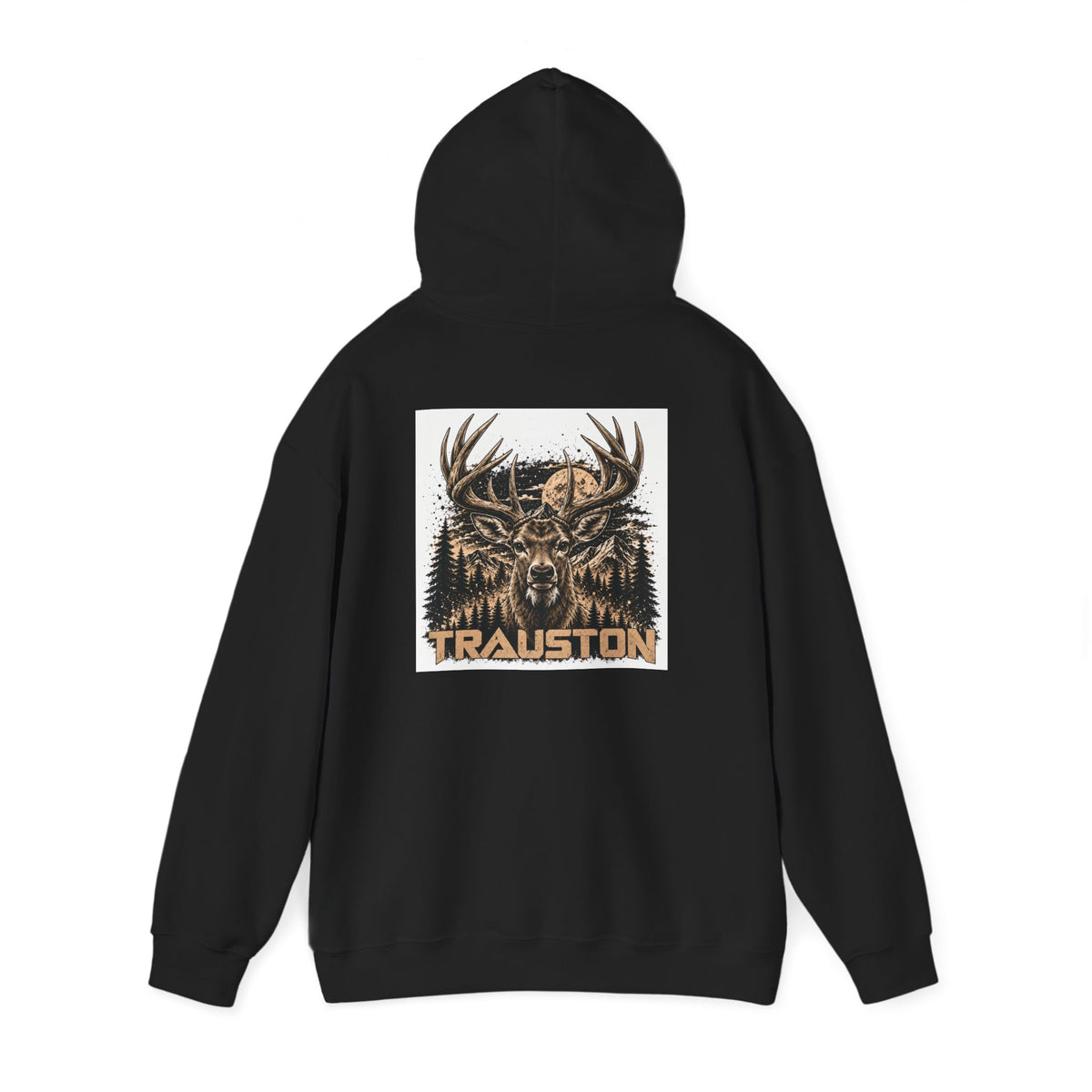 Deer Forest Back-Print Hoodie