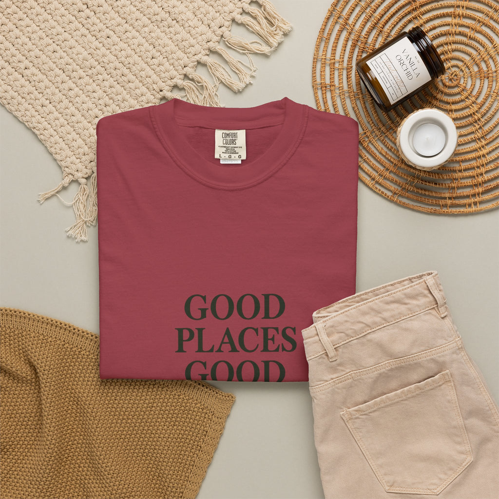 Nature Heals Garment-Dyed Tee