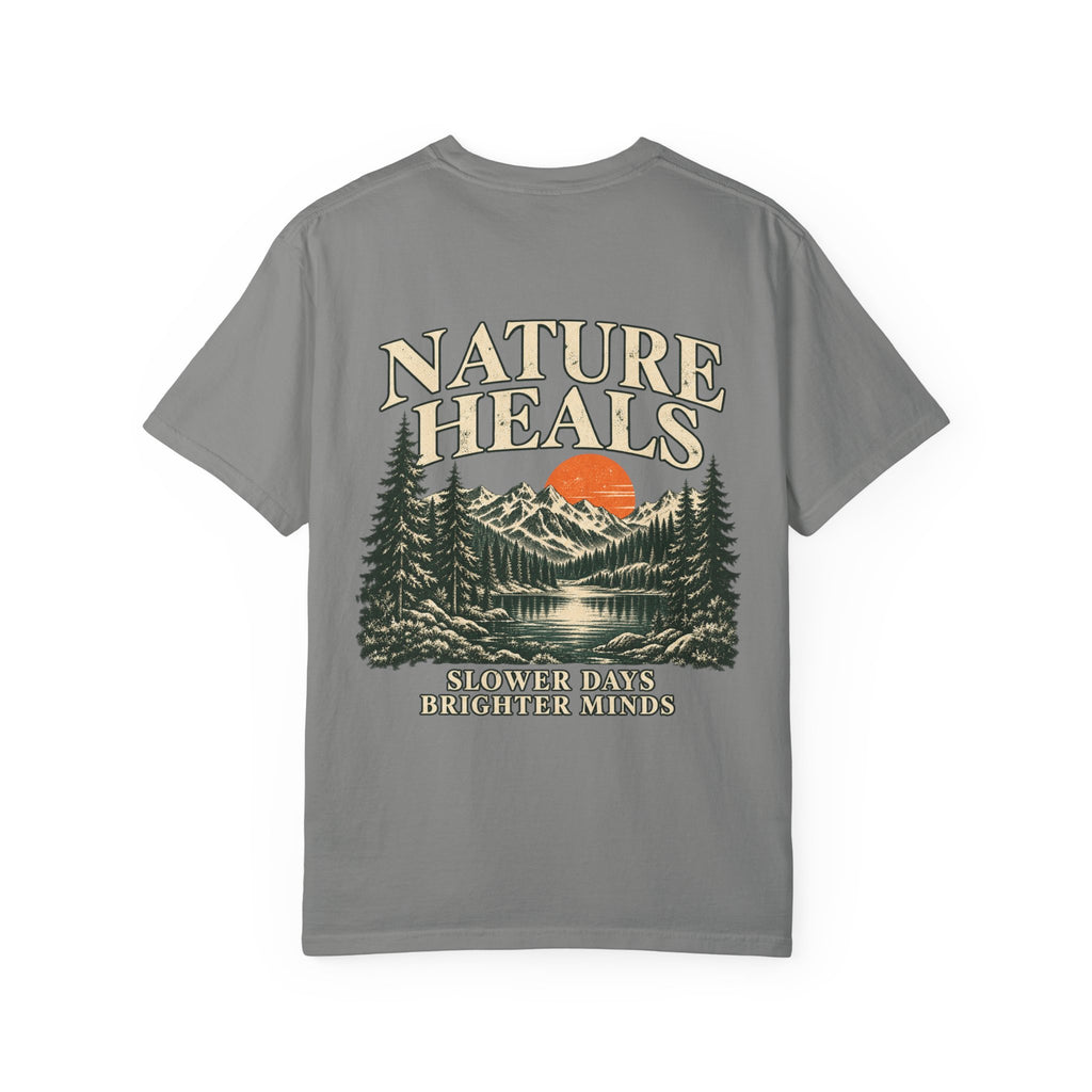 Nature Heals Garment-Dyed Tee