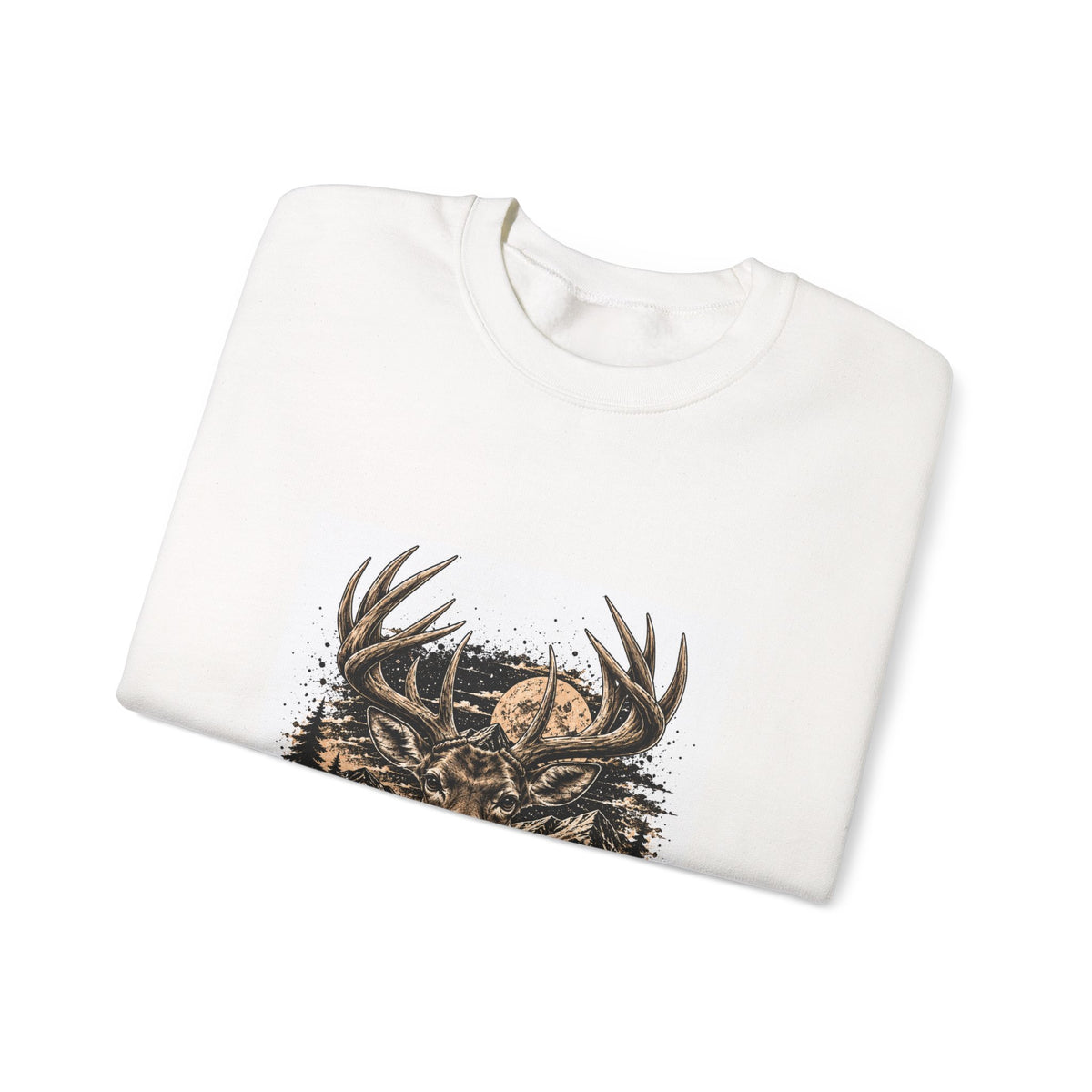 TRAUSTON | Deer Forest Crewneck Sweatshirt