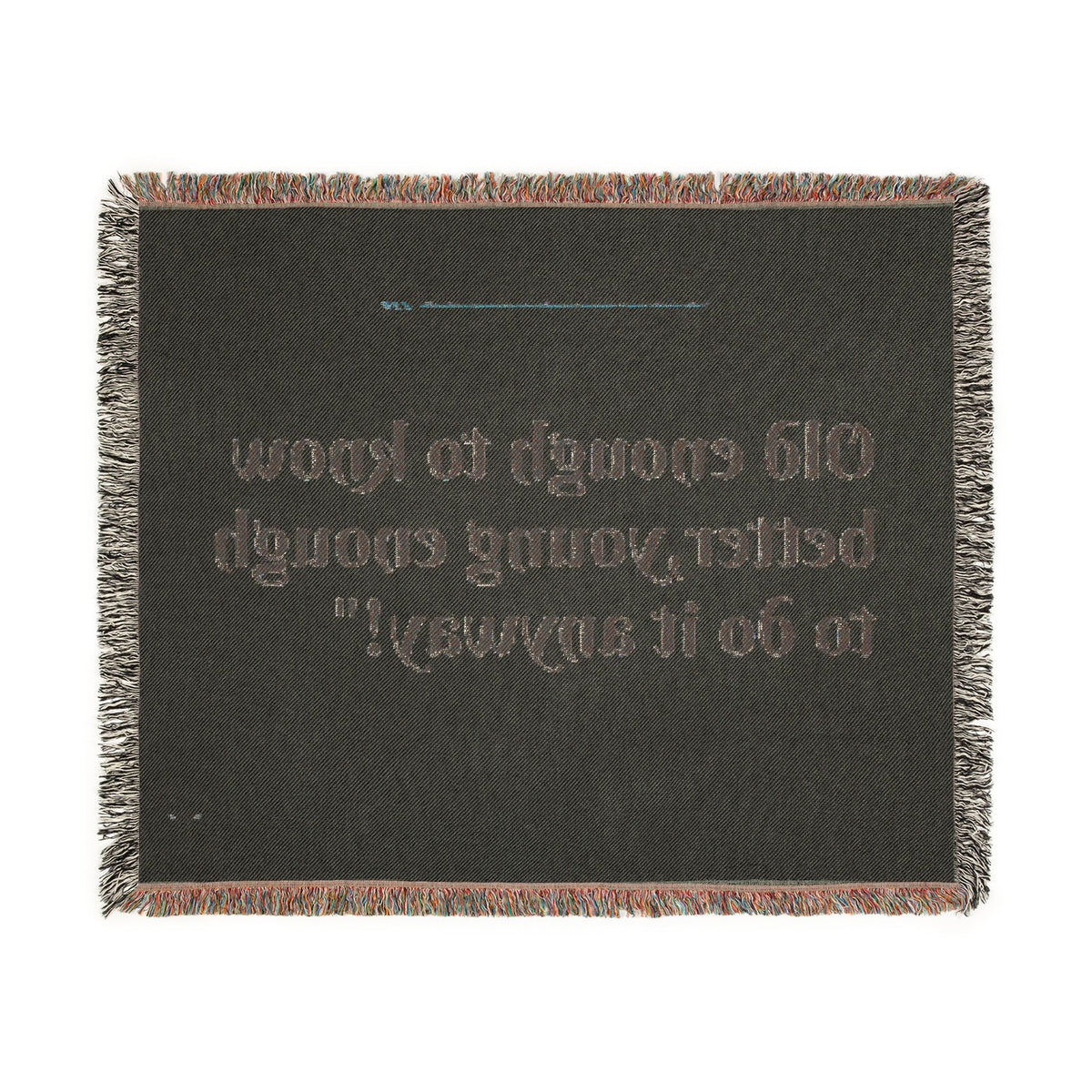 TRAUSTON | Old Enough Woven Blanket