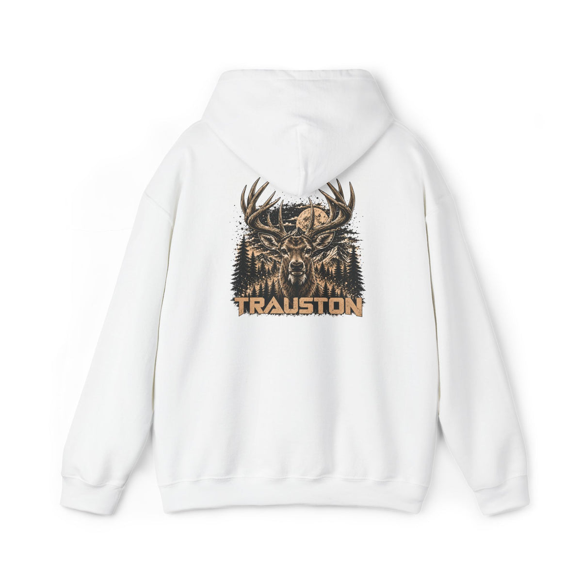 Deer Forest Back-Print Hoodie